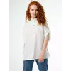 Молочна блуза-оверсайз 230157-3, 60/62 (230157-3)