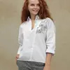 Блуза з вишивкою "Кіт мандала" 230115-3, 52-54 (230115-3s5254)