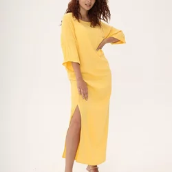Легка жовта сукня-футболка 270199, 60/62 (270199s6062)