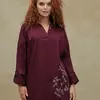 Блуза з вишивкою "Ніжні квіточки" 230191-2, 60-62 (230191-2s6062)