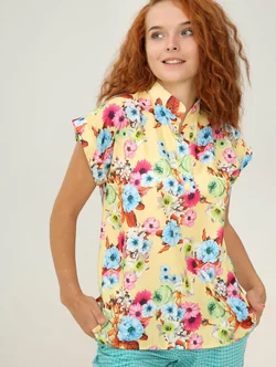Блуза зі спущеною лінією плеча 230148-1, 56 (230148s56)