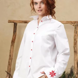 Класична біла бавовняна сорочка, 44/46 (5550196-1s4446)