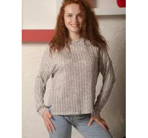 Кофта з м'якого трикотажу 230207-5, 44/46 (230207-5) Кофта з м'якого трикотажу 230207-5, 44/46 (230207-5)