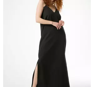 Базова чорна сукня на бретелях 270335, 44/46 (270335s4446)